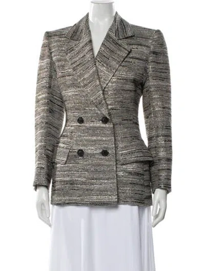 Pre-owned Jean Louis Scherrer Vintage 1980's Blazer In Multi