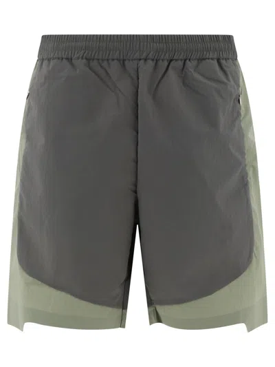 Jean-luc A.lavelle Nylon S Short Green In Brown