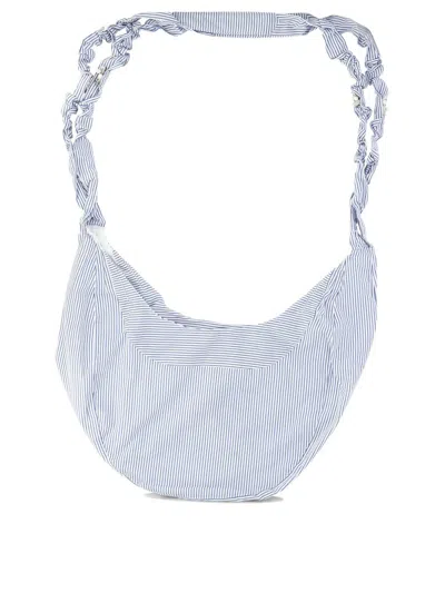 Jean-luc A.lavelle Torsade Shoulder Bags In White