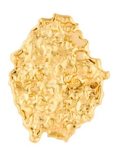 Pre-owned Jean Mahie Abstract Brooch In Multicolor