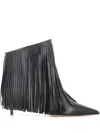 Jean-michel Cazabat 65mm Leather Ankle Boots In Black