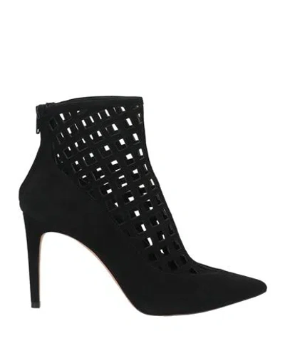 Jean-michel Cazabat Woman Ankle Boots Black Size 8.5 Soft Leather