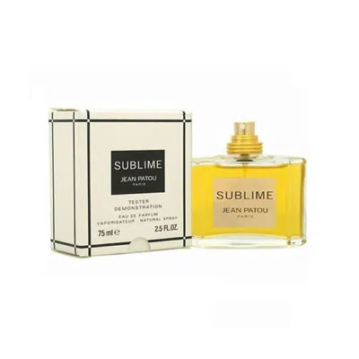Jean Patou Ladies Sublime Edt Spray 2.5 oz (tester) Fragrances 5050456020393