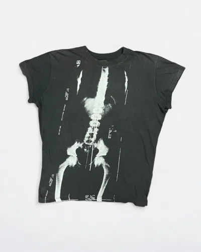 Pre-owned Jean Paul Gaultier - Junior Line Ss90 X-ray T-shirt In Black