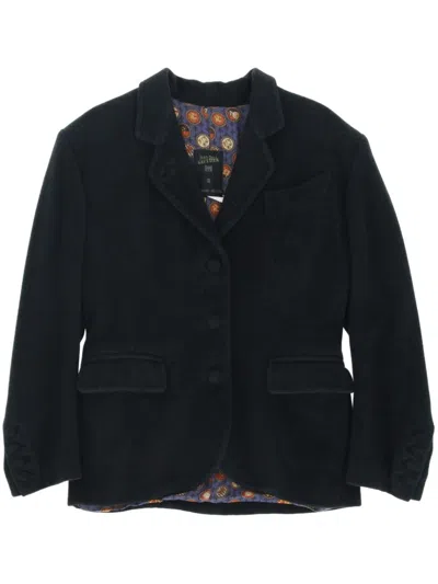 Pre-owned Jean Paul Gaultier 1980s Single-breasted Blazer In Grey