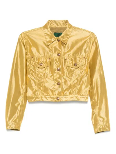 Pre-owned Jean Paul Gaultier 1989 Metallic-finish Snap-fastening Jacket