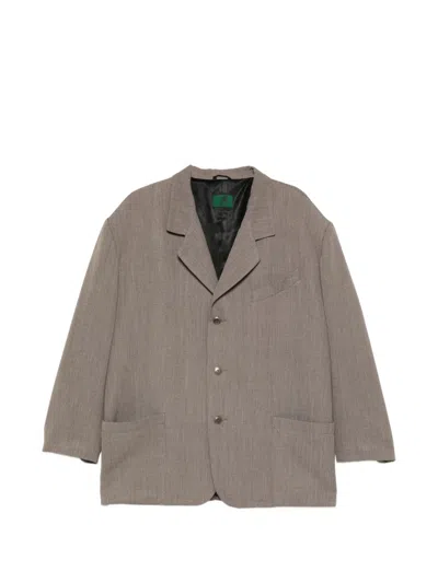 Pre-owned Jean Paul Gaultier 1990s Wool Blazer In Brown