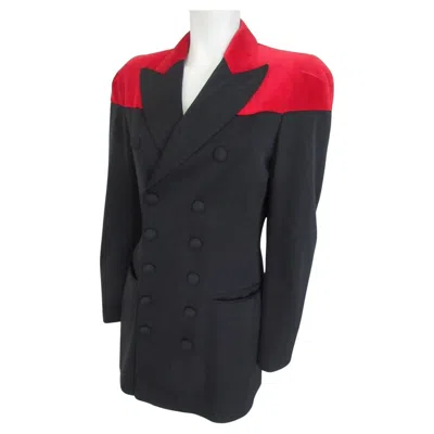 Pre-owned Jean Paul Gaultier 1994  Blazer Us 10 In Black