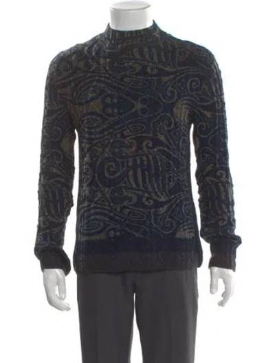 Pre-owned Jean Paul Gaultier 1996 'tribal' Pullover In Black