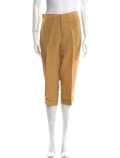 Pre-owned Jean Paul Gaultier 2000's Knee-length Shorts In Yellow