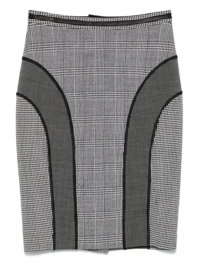 Pre-owned Jean Paul Gaultier 2000s Pencil Skirt In 黑色