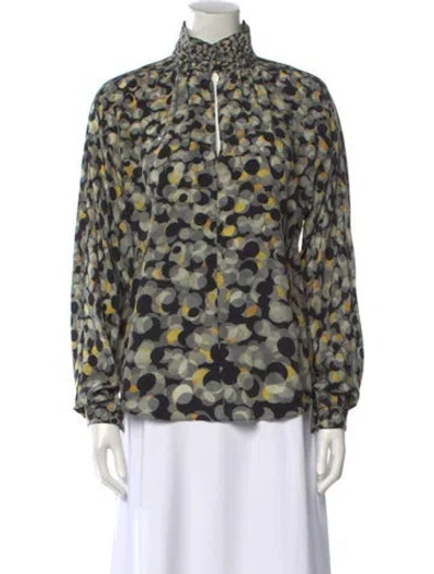 Pre-owned Jean Paul Gaultier 2010's Silk Blouse In Multi