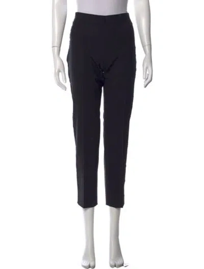 Pre-owned Jean Paul Gaultier 2010's Straight Leg Pants In Black