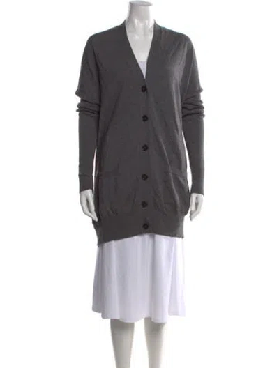 Pre-owned Jean Paul Gaultier 2010's Virgin Wool Sweater In Gray