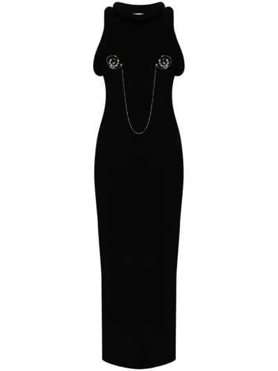 JEAN PAUL GAULTIER 3D-KNIT MAXI DRESS