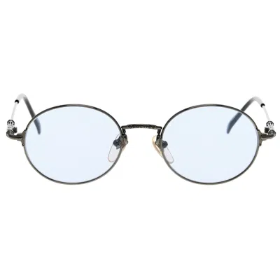 Jean Paul Gaultier 55-6109 3 (light Blue) In Silver