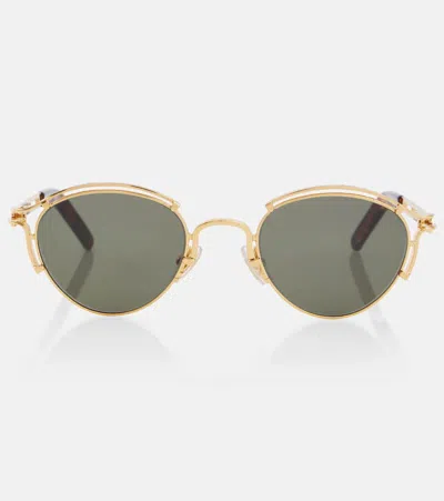 Jean Paul Gaultier Gold 56-5102 Sunglasses In 92 Gold