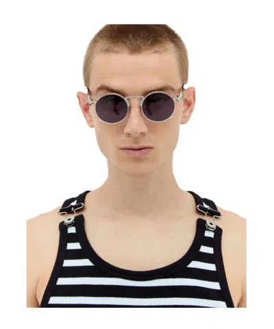 Jean Paul Gaultier 56-8171 Round-frame Sunglasses In Nude