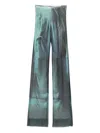 Jean Paul Gaultier Women Abstract Print Pants In Green