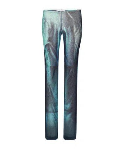 JEAN PAUL GAULTIER ABSTRACT-PRINT TROUSERS