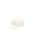 Jean Paul Gaultier Logo-embroidered Cap In White