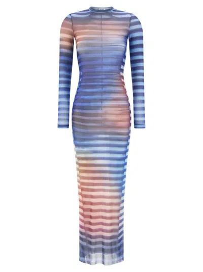 Jean Paul Gaultier 'air' Dress In Blue