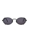 Jean Paul Gaultier Arceau Sunglasses In Black