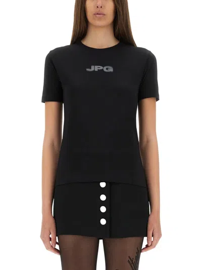 Jean Paul Gaultier Baby Fit T-shirt In Black