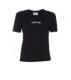 Jean Paul Gaultier Women Stretch Cotton T-shirt In Black