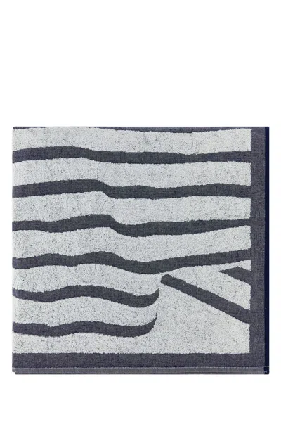 Jean Paul Gaultier Beach Towel Mariniere-tu Nd  Female In Gray