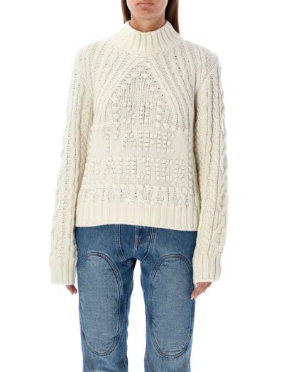 Jean Paul Gaultier Beige Je Taime Sweater