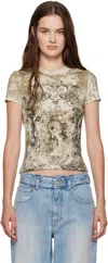 Jean Paul Gaultier Le Medaillon Top In Multi