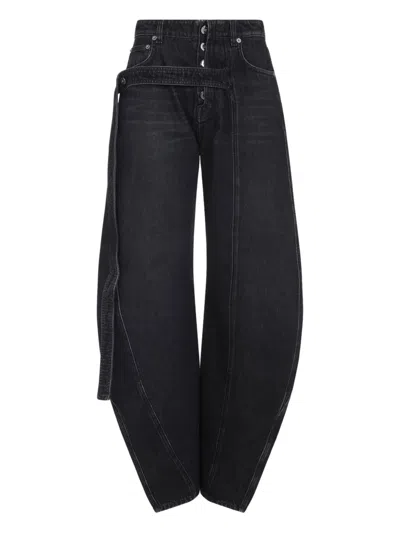 JEAN PAUL GAULTIER BELTED BALLOON JEANS