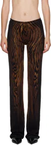 Jean Paul Gaultier Women Wood Mesh Pants