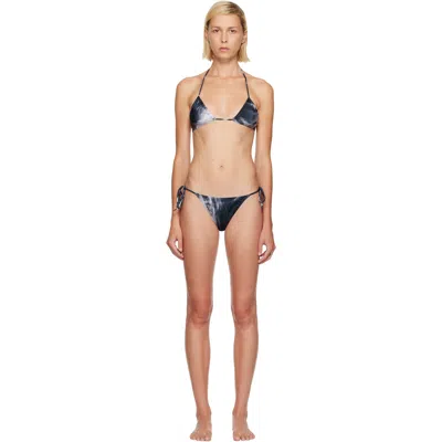 Jean Paul Gaultier The Smoking Bikini Set In Black