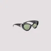Jean Paul Gaultier Cat-eye Frame Sunglasses In Black