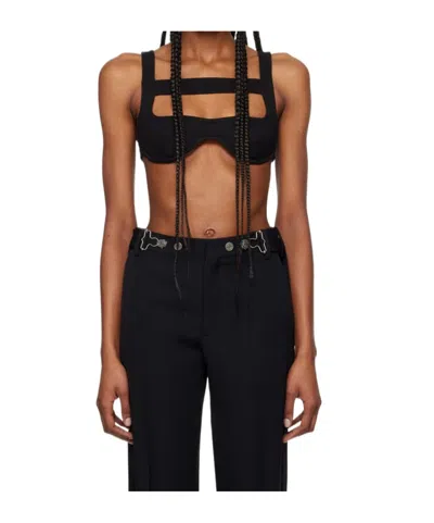 Jean Paul Gaultier Black Harness Bra