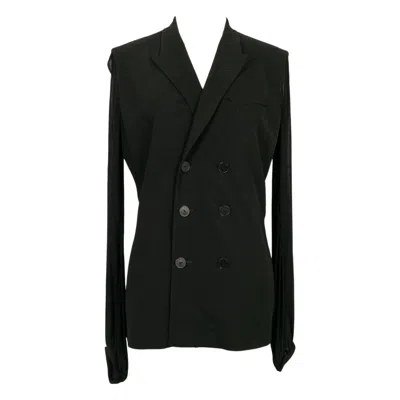 Pre-owned Jean Paul Gaultier Black Jacket In Blended Wool