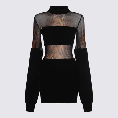 JEAN PAUL GAULTIER BLACK MINI DRESS
