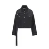 Jean Paul Gaultier Oversized Denim Jacket Women In Gray