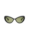 Jean Paul Gaultier Women Parsian Cat Sunglasses In Black