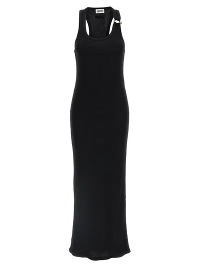 JEAN PAUL GAULTIER BLACK PIERCING' DRESS
