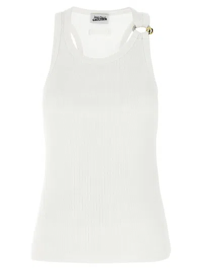 JEAN PAUL GAULTIER JEAN PAUL GAULTIER 'BLACK PIERCING' TANK TOP