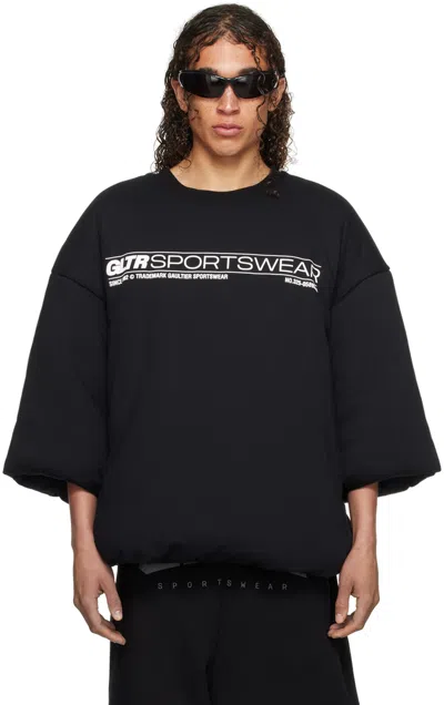 Jean Paul Gaultier Black Shayne Oliver Edition T-shirt In 00-black