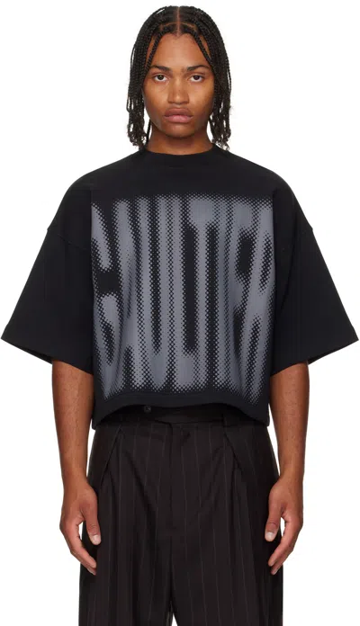Jean Paul Gaultier Black 'the Gaultier' Boxy T-shirt