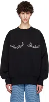 JEAN PAUL GAULTIER BLACK 'THE JEAN PAUL GAULTIER' SWEATSHIRT