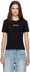 Jean Paul Gaultier Women Stretch Cotton T-shirt In Black