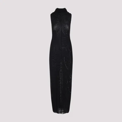 Jean Paul Gaultier Black The Long Sequin Dress