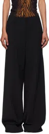 Jean Paul Gaultier Black 'the Stirrup' Trousers