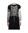 Jean Paul Gaultier Printed T-shirt In Black
